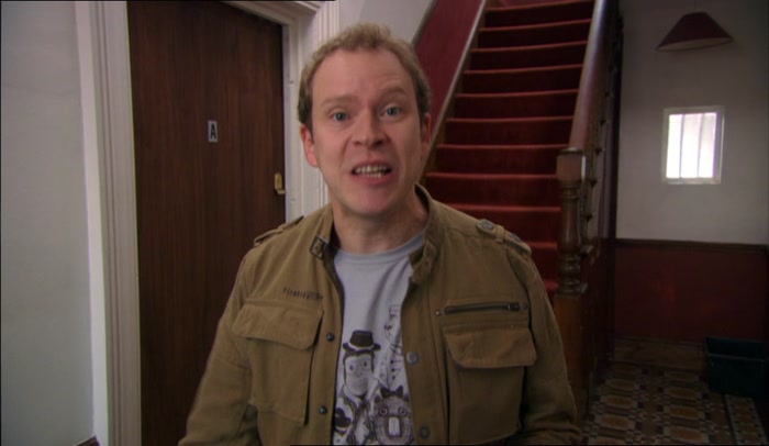 OH, SHIT! OH, SHIT! OH, SHIT! BEN'S COMING HERE! HE'S GOT A KEY. 