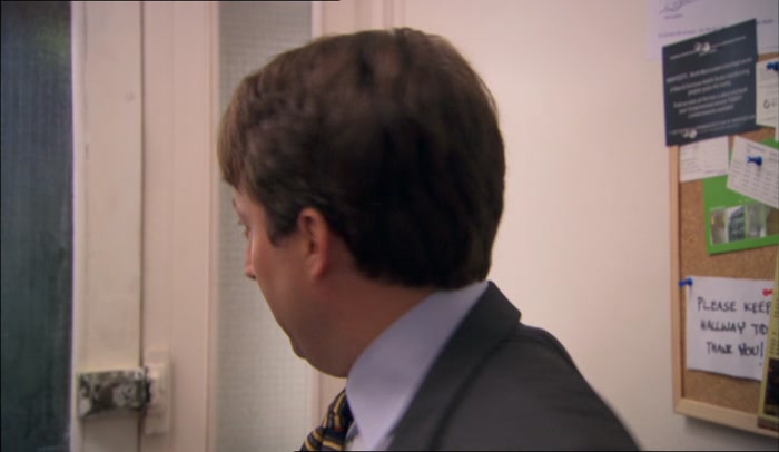 ARE YOU SERIOUS? YOU'RE GOING TO KICK THE DOOR, USING ONE OF YOUR LEGS, 