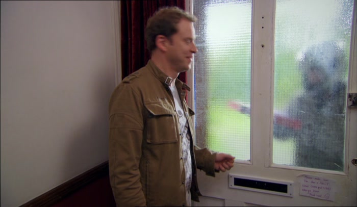 IT WON'T FIT, MATE. IT'S A LARGE ONE. 