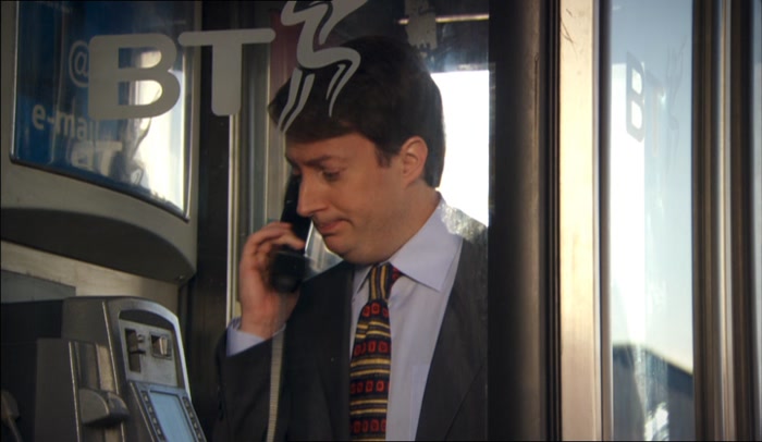 'FREE CAB RIDE TO THE CHRISTENING. ANOTHER WIN FOR THE LAZY MAN.' 