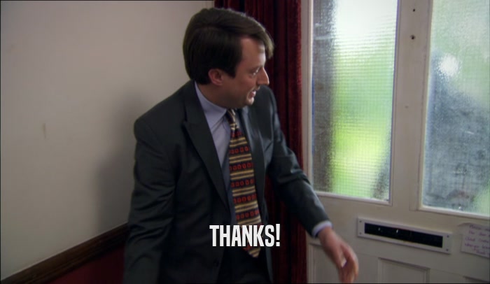 THANKS!  