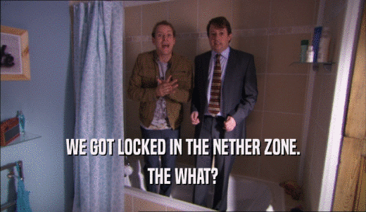 WE GOT LOCKED IN THE NETHER ZONE. THE WHAT? 