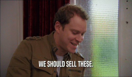 WE SHOULD SELL THESE.  