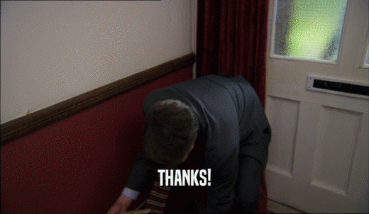 THANKS!  