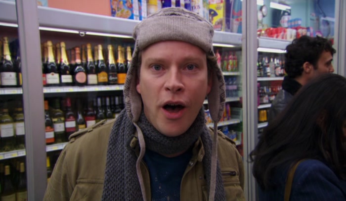 HEY, MARK. I THINK SUPER HANS'S GIRLFRIEND FANCIES ME. 