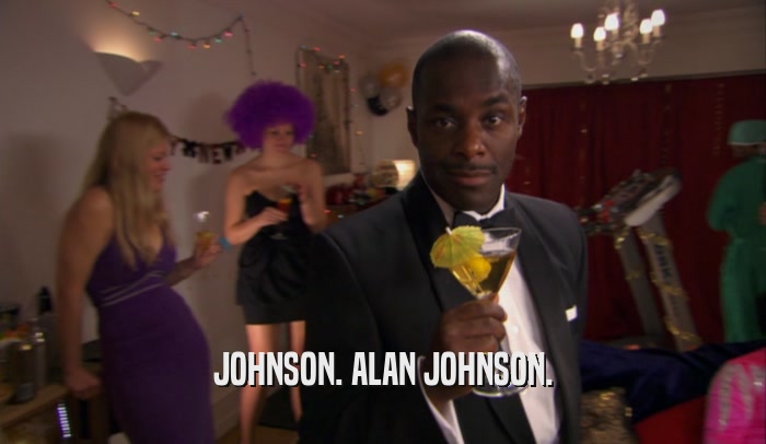 JOHNSON. ALAN JOHNSON.  