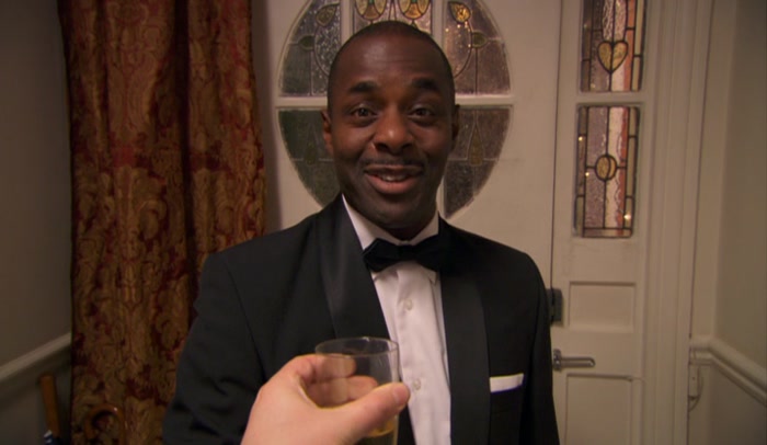 I'M NOT GOING TO DRINK IT, MARK. I'LL JUST TAKE A SNIFF, FOR OLD TIMES' SAKE. 