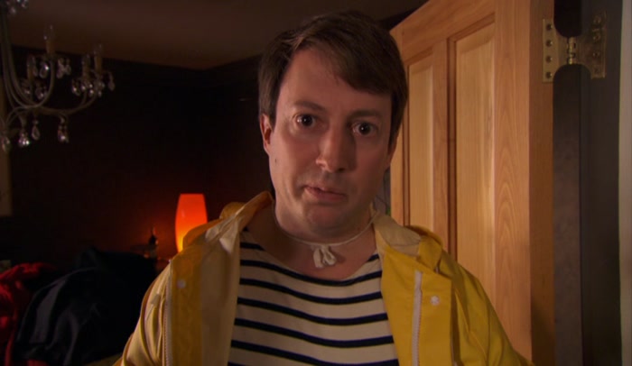 WHAT IF SOMEONE WITH CLOGS ON HAD COME IN OUT OF THEIR FACE 