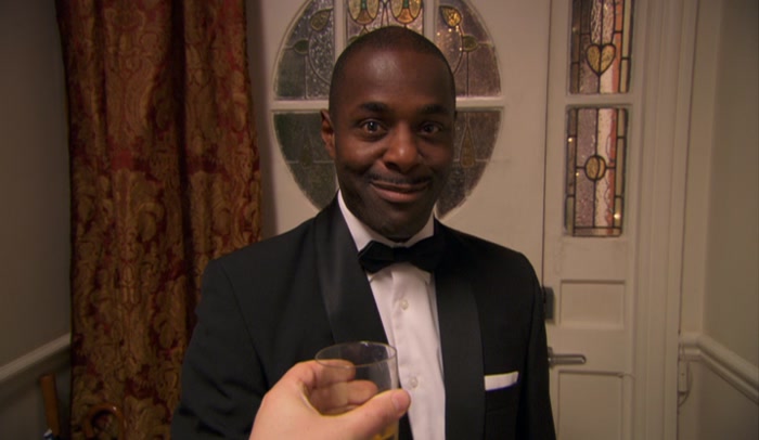 I'M NOT GOING TO DRINK IT, MARK. I'LL JUST TAKE A SNIFF, FOR OLD TIMES' SAKE. 