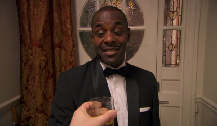 I'M NOT GOING TO DRINK IT, MARK. I'LL JUST TAKE A SNIFF, FOR OLD TIMES' SAKE. 