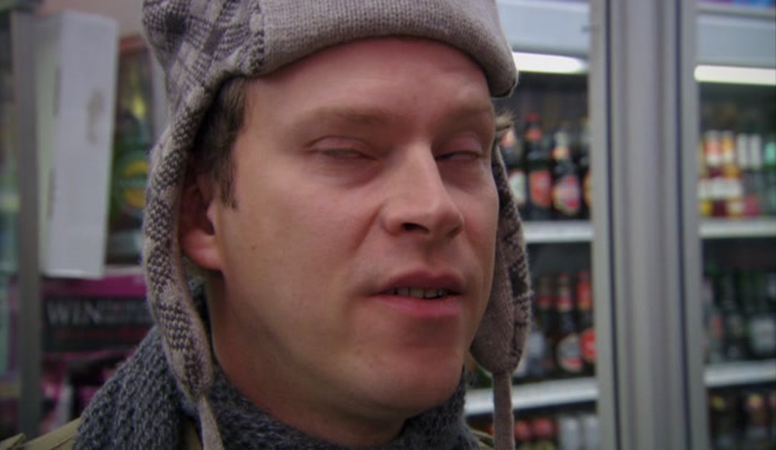 'TO YOUR DISHWASHER, BECAUSE JEREMY WILL NEVER, EVER, EVER BE HELPING YOU.' 