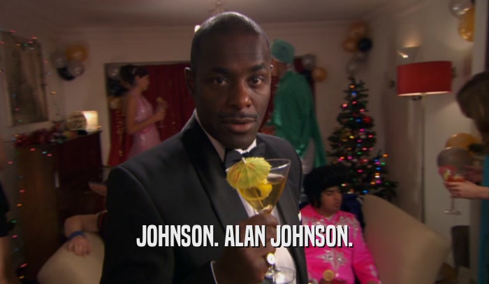 JOHNSON. ALAN JOHNSON.  