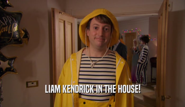 LIAM KENDRICK IN THE HOUSE!  