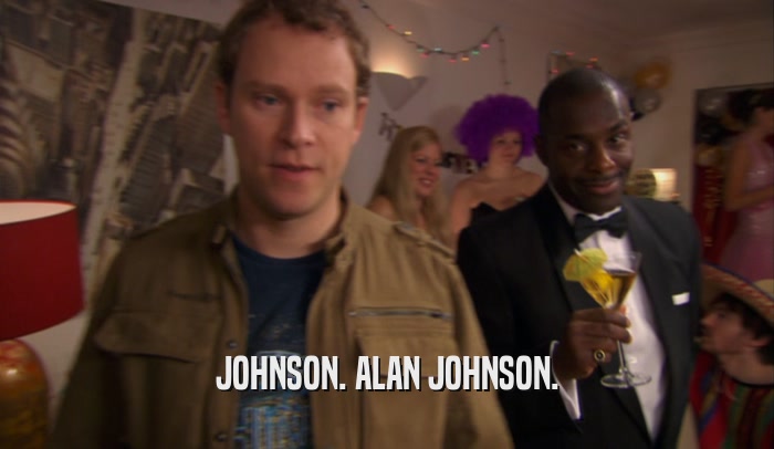 JOHNSON. ALAN JOHNSON.  