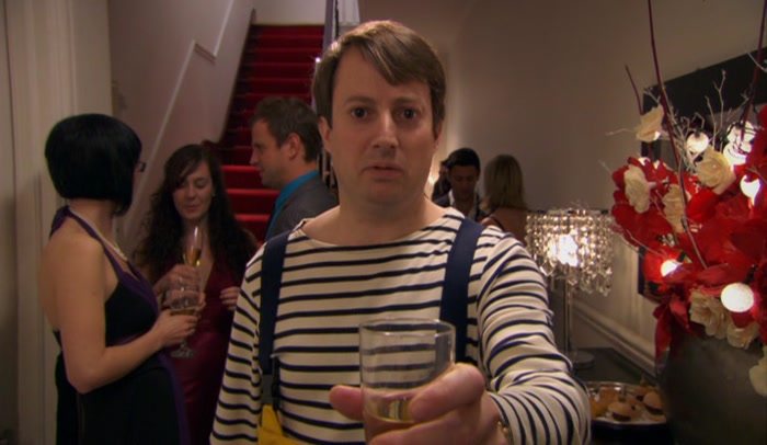 I'M NOT GOING TO DRINK IT, MARK. I'LL JUST TAKE A SNIFF, FOR OLD TIMES' SAKE. 