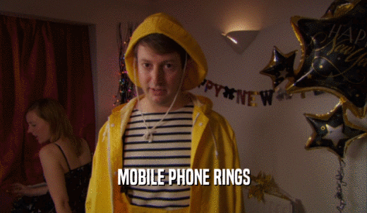 MOBILE PHONE RINGS  