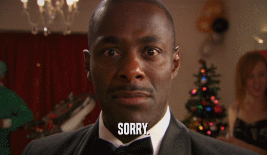 SORRY.  