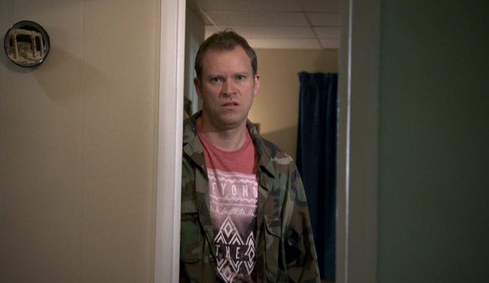 'ER, I JUST WANTED TO SAY HI BUT, ER, I GUESS I'LL JUST SAY BYE.' 