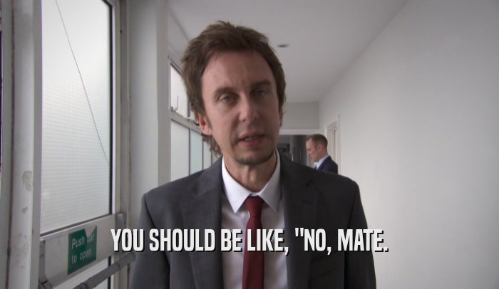 YOU SHOULD BE LIKE, 