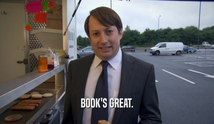 BOOK'S GREAT.  