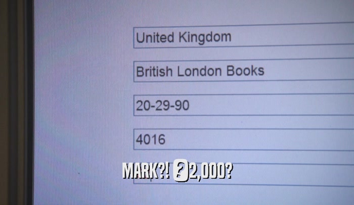 MARK?! Ј2,000?  