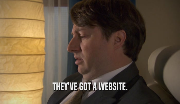 THEY'VE GOT A WEBSITE.  