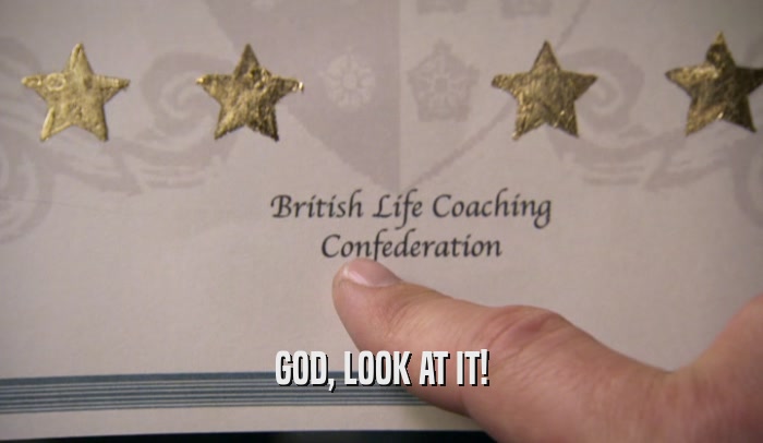 GOD, LOOK AT IT!  