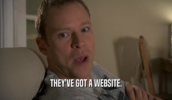 THEY'VE GOT A WEBSITE.  