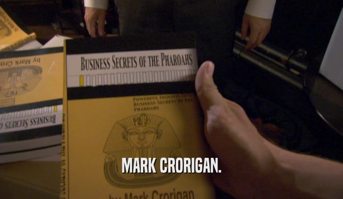 MARK CRORIGAN.  