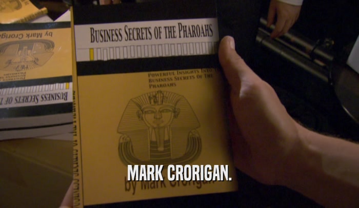 MARK CRORIGAN.  