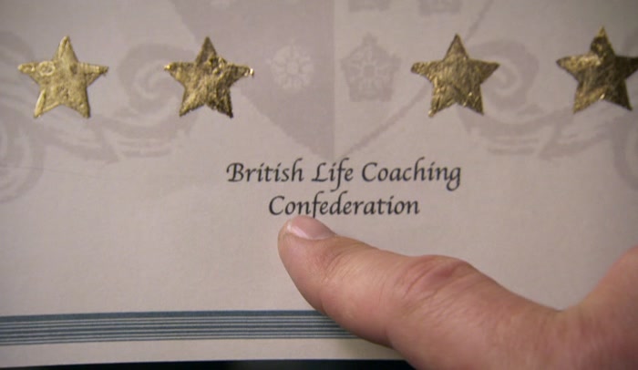 APPROVED BY THE BRITISH LIFE COACHING CONFEDERATION. FANCY! 