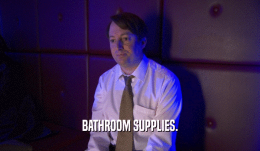BATHROOM SUPPLIES.  