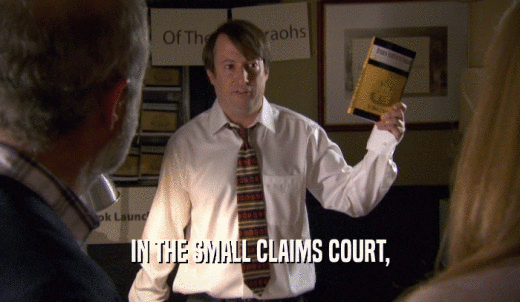 IN THE SMALL CLAIMS COURT,  