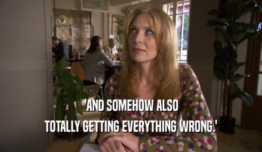 'AND SOMEHOW ALSO TOTALLY GETTING EVERYTHING WRONG.' 