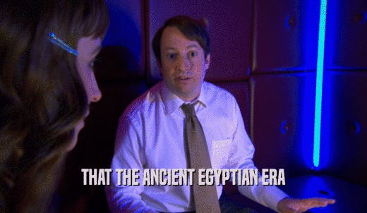 THAT THE ANCIENT EGYPTIAN ERA  