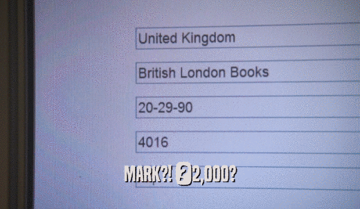 MARK?! Ј2,000?  