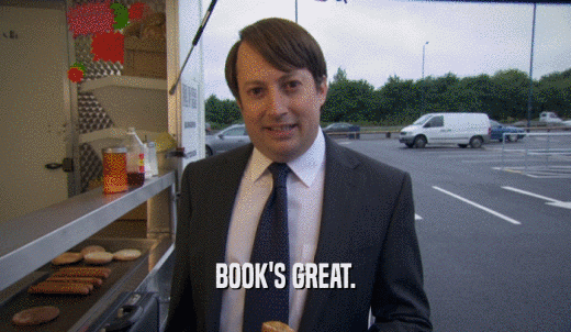 BOOK'S GREAT.  