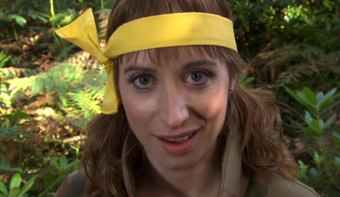 BUT SHE WOULDN'T WEAR THE GLOVES, EVEN AT CHRISTMAS. 