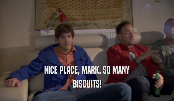NICE PLACE, MARK. SO MANY BISCUITS! 