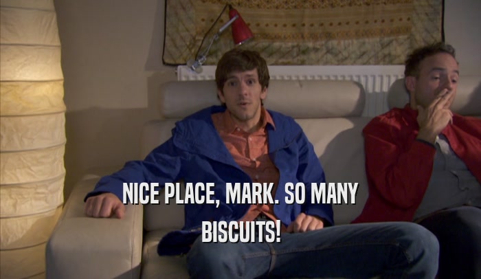 NICE PLACE, MARK. SO MANY BISCUITS! 