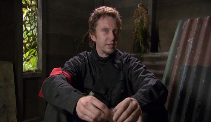 FORGET THE KNIFE, JUST GET ONE OF THEM DOWN ON THE FLOOR, YEAH? 