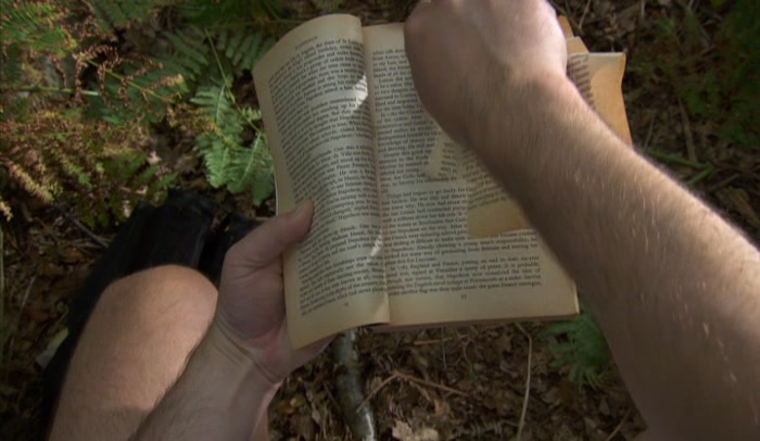 'ALTHOUGH I AM ABLE TO PICK A SECTION I'VE ALREADY READ.' 