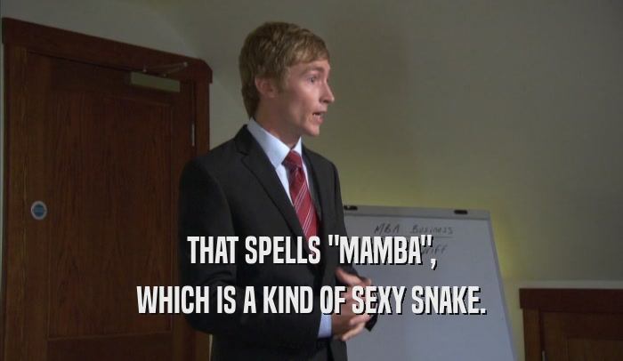 THAT SPELLS 