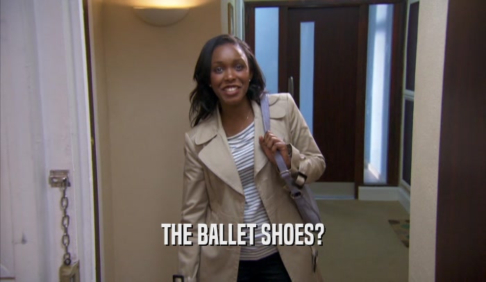THE BALLET SHOES?  