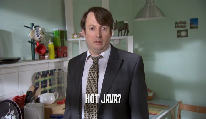 HOT JAVA?  