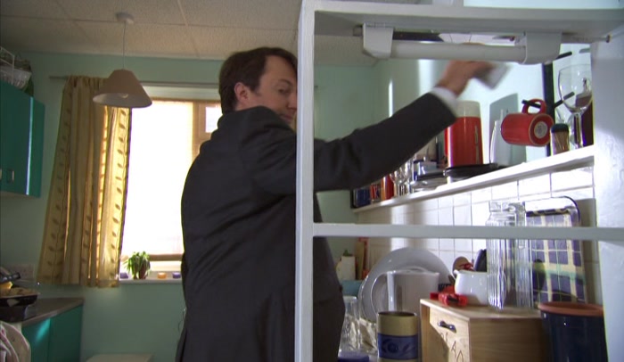 NOT WITH THE DECORATING, BUT IN TERMS OF HIS MENTAL HEALTH, 