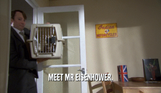 MEET MR EISENHOWER.  