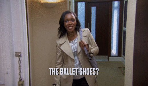 THE BALLET SHOES?  