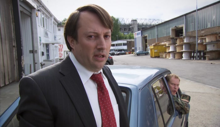 QUICKLY, MARK, LET'S GO! WE'VE BEEN RUMBLED! 