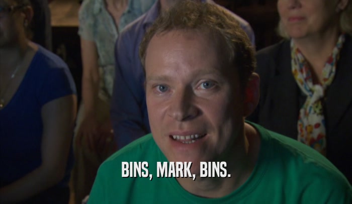 BINS, MARK, BINS.  